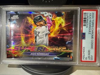 🔥 JULIO RODRÍGUEZ PSA 10 – COSMIC SUPERNOVA 💥 ELITE SLAB 🔥