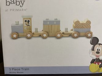 Disney Baby Mickey Mouse Wooden Train