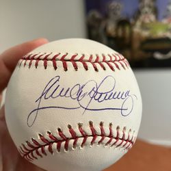 Sandy Alomar Jr Signed Autographed Baseball