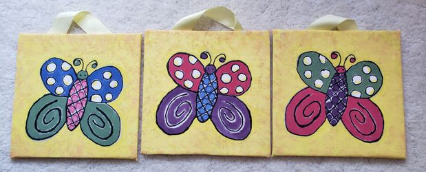 Handmade Kids Room Art