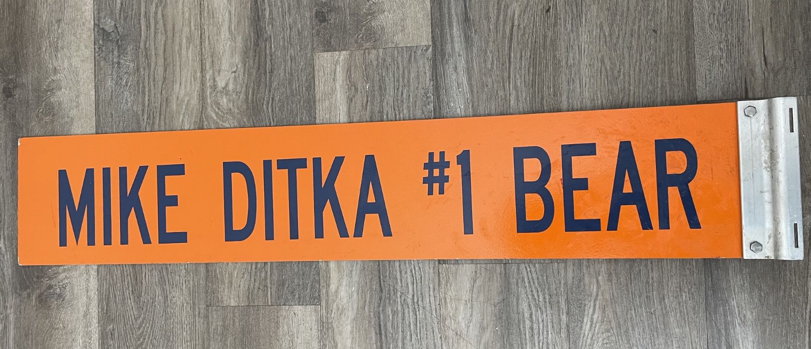 Ultra  Rare Authentic Ditka Chicago Bears Street Sign