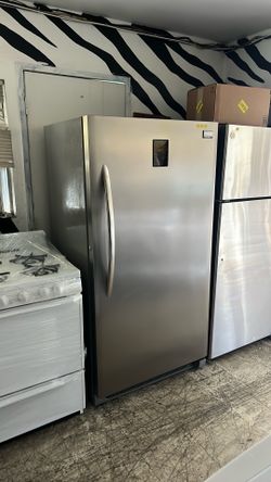 Frigidaire Gallery stainless steel upright freezer / refrigerator