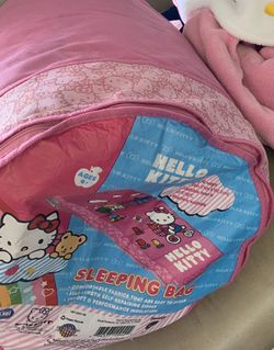 Hello kitty sleeping bag