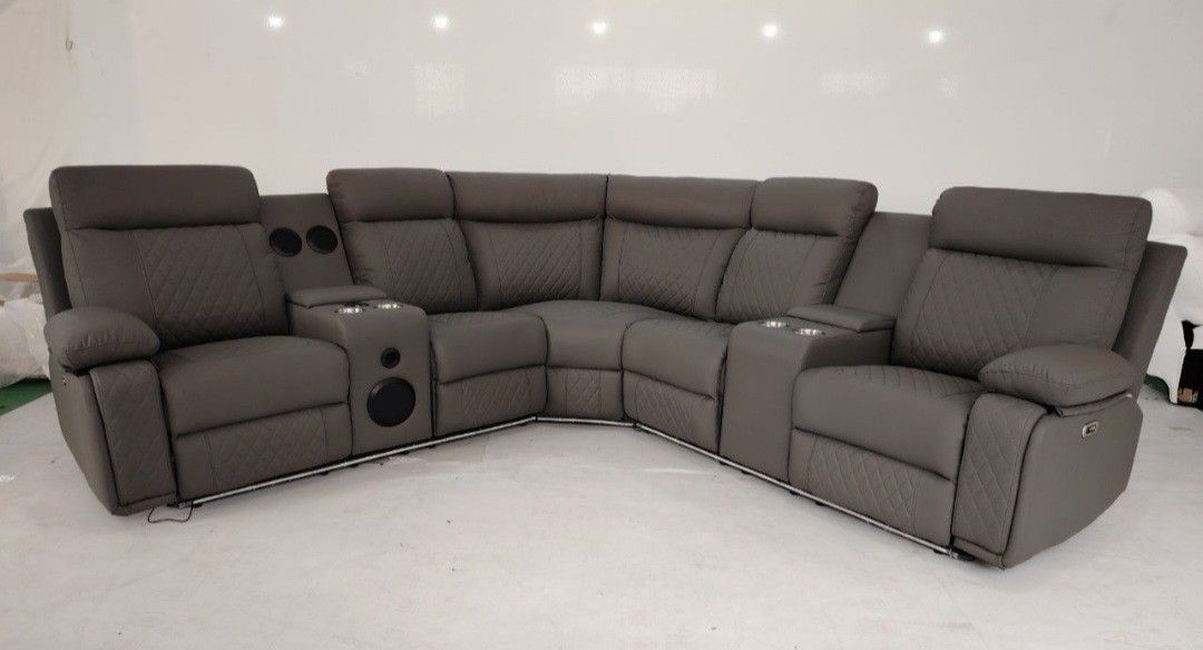 Recliner Sectional Sofa ⭐️ Sofá Seccional Reclinable