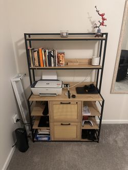 Filing Cabinet/Book Shelf with 2 Drawers.