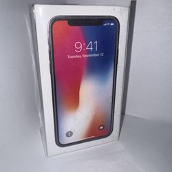 Brand New Fully Sealed iPhone X 64GB Space Gray Metro by T-mobile
