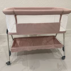 Baby Bassinet With Mattress And Wheels