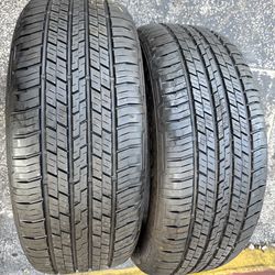 Set of 2  nice Continental 255/55/19 ( We install & balance )