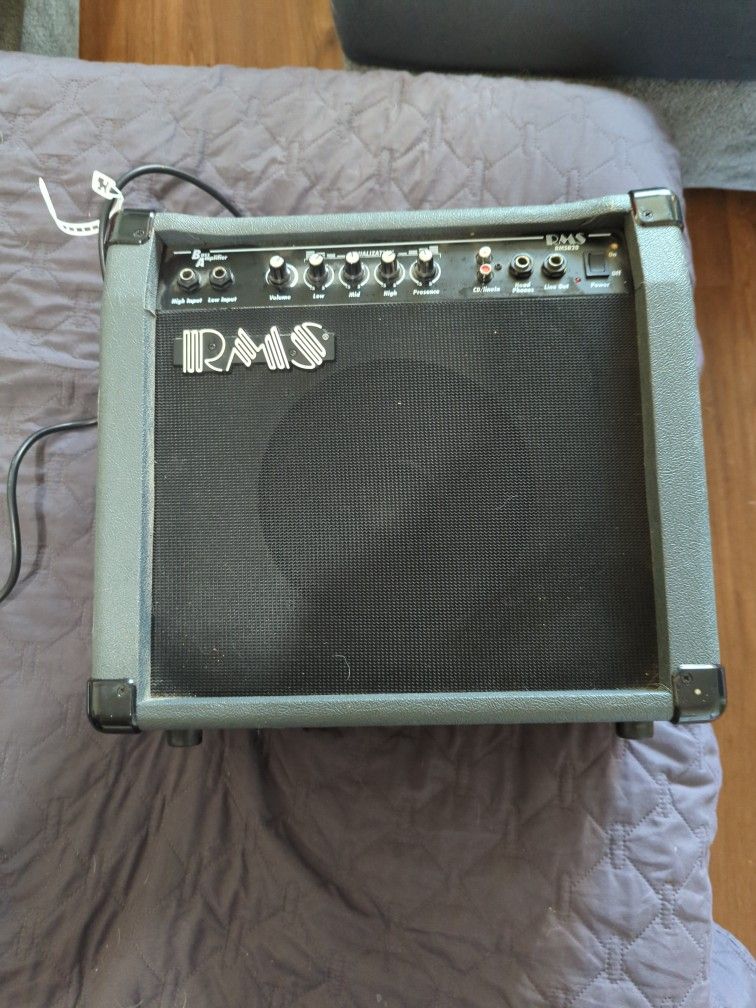 RMS Guitar Amp