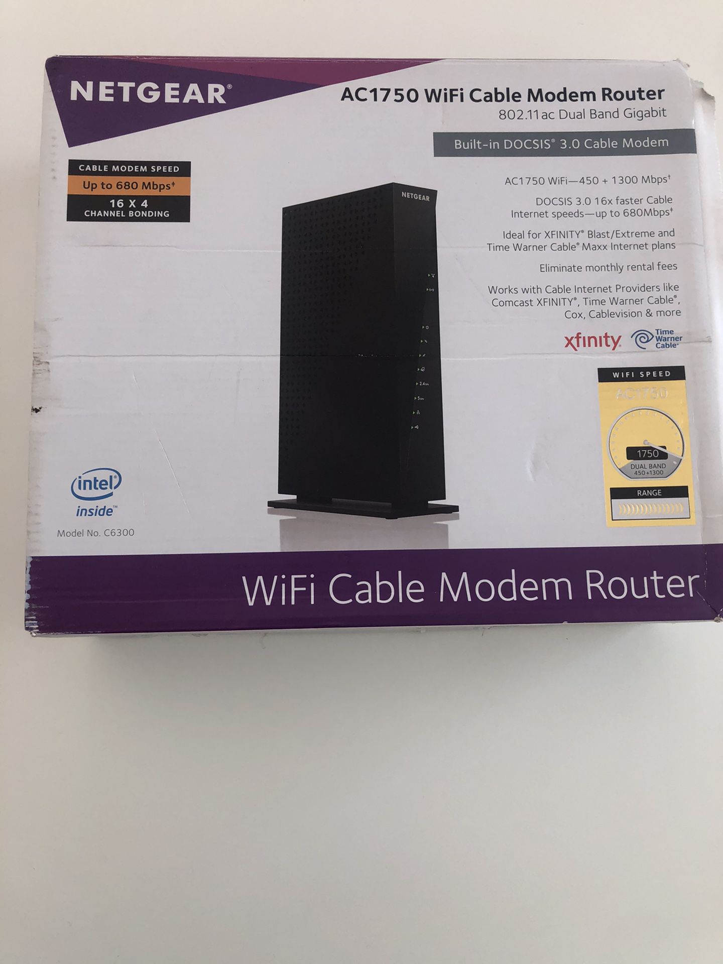 Netgear WiFi router AC1750