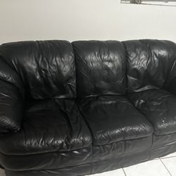 Leather Couch