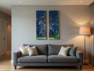 Abstract art, painting, artwork