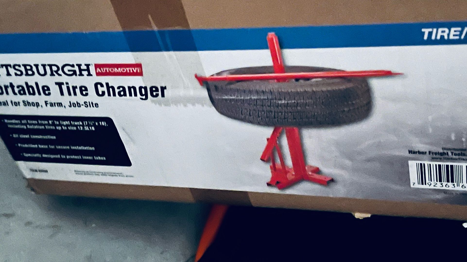 Pittsburgh tire changer