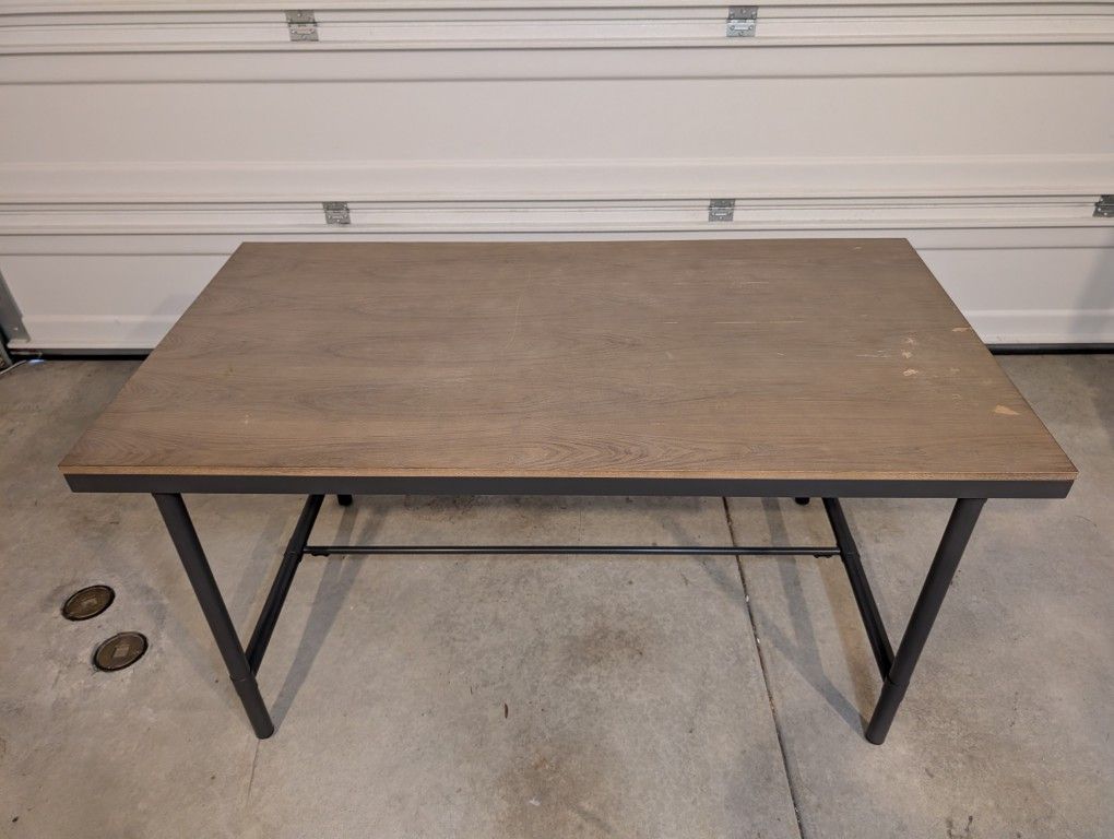 Rustic Industrial Dining Table
