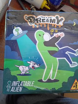 New Inflatable Alien Abduction Costume 30 Firm