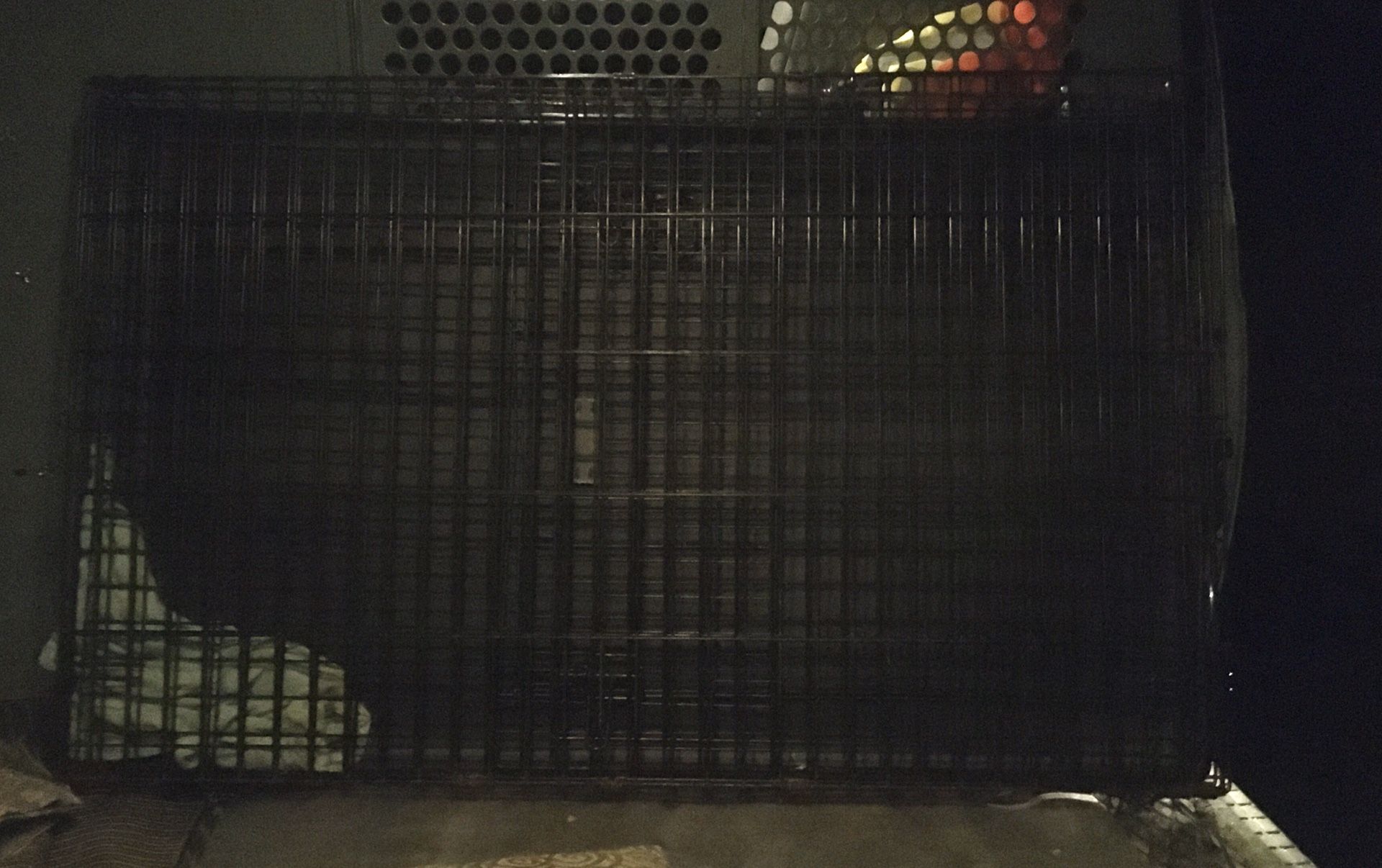 Large folding animal cage