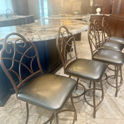 (5) Kitchen Bar Stools– NEW