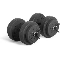 40lbs adjustable weights set