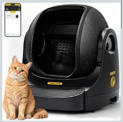 Automatic Self‑Cleaning Cat Litter Box | App Control, Large for Multiple Cats