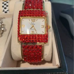 BEST BLING CRYSTAL WATCH-BANGLE