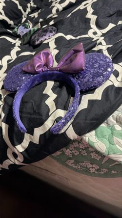 Beautiful Purple Disney Ears 