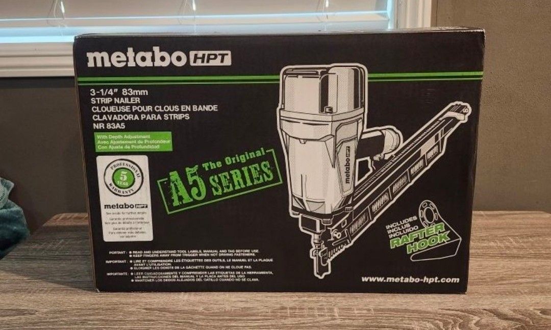 New Metabo HPT Strip Nailer, $250 FIRM