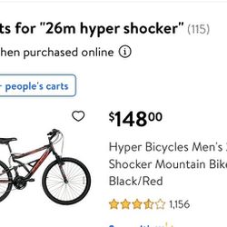 Hyper Bicycles 26" Shocker Mountain Bike 