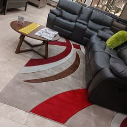 *Weekly Feature*---Madrid Attractive Gray Leather Reclining Sofa/Loveseat Sets---Delivery And Easy Financing Available🫡