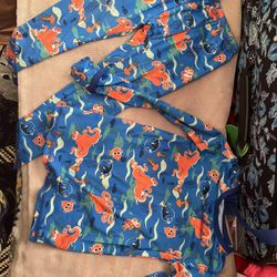 Toddler Disney Finding Nemo Cuddl Duds Pajama Set 