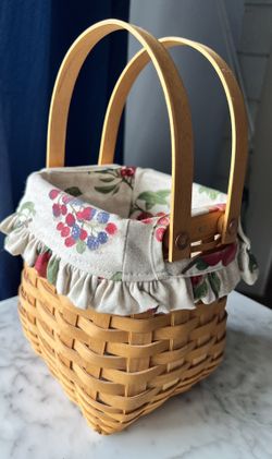 Longaberger Basket ‘Fruit medley’ 2002