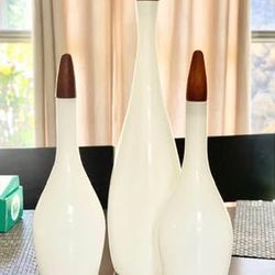 Jacob Bang Decanters Mid Century Modern By