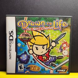 NINTENDO DS DRAWN TO LIFE THE NEXT CHAPTER 