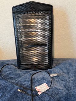 Black Space Heater