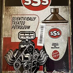 SSS Metal Sign 