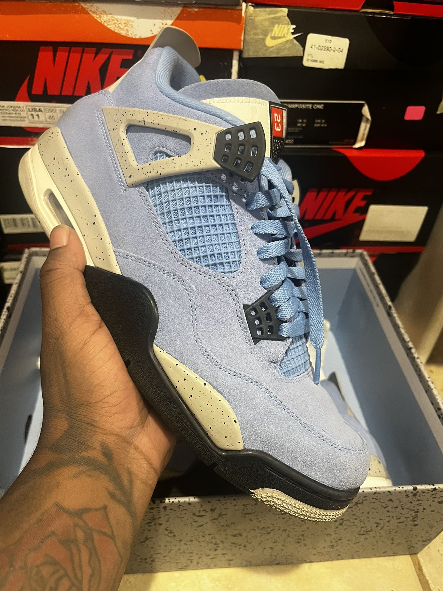 Retro Jordan 4’s Size 12 Used