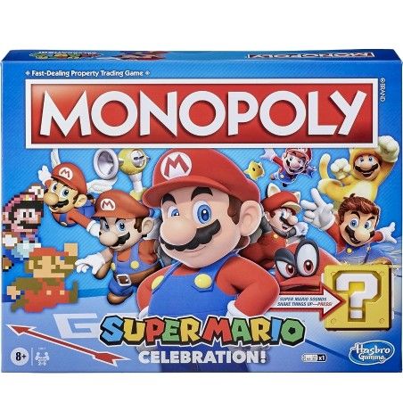 Monopoly Super Mario Celebration Edition Board Game (Brand New)