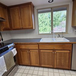 Kitchen Cabinets.  Cherry 