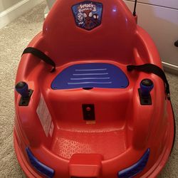 Spider man bumper car 
