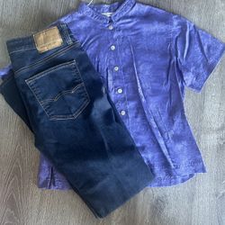 Silk Violet Top