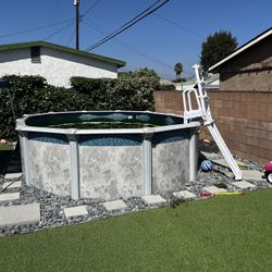 Above Ground Pool 2 Yrs Old
