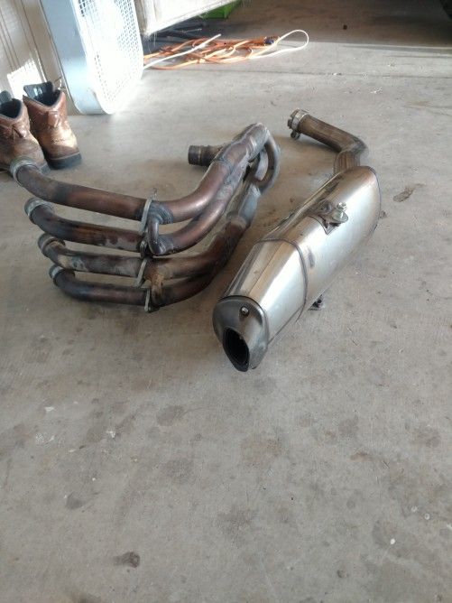 2006 Honda CBR 600 RR Stock Under Seat Exhaust