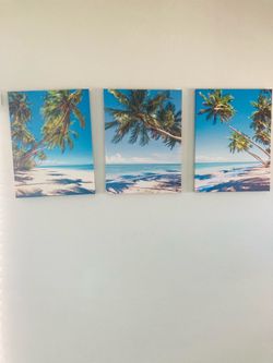 Beach wall art