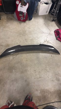 Carbon spoiler