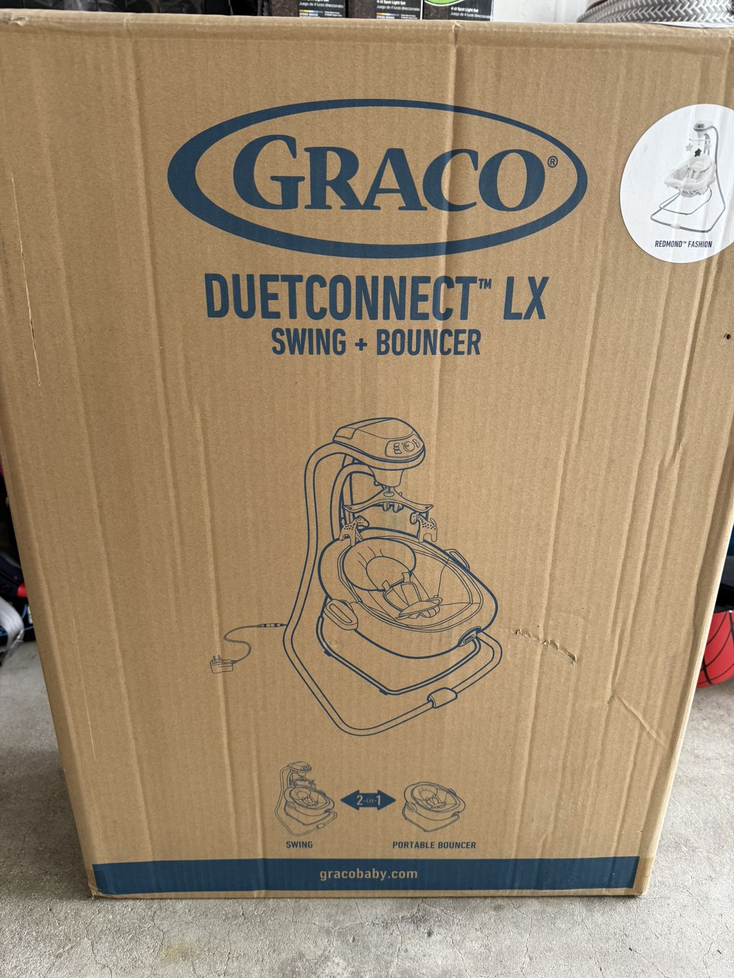 Graco DuetConnect LX Seat & Bouncer