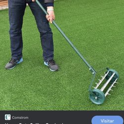 Heavy Duty Rolling Garden Lawn Aerator GT2980