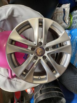 17x7.5 +47 mercedes benz wheels, came off a CLK350