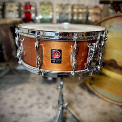Vintage 70s Premier HiFi Snare Drum Mahogany 