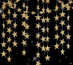 Gold and Silver star banner