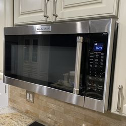 Kitchenaid Over The Range Microwave  2 Cu Ft