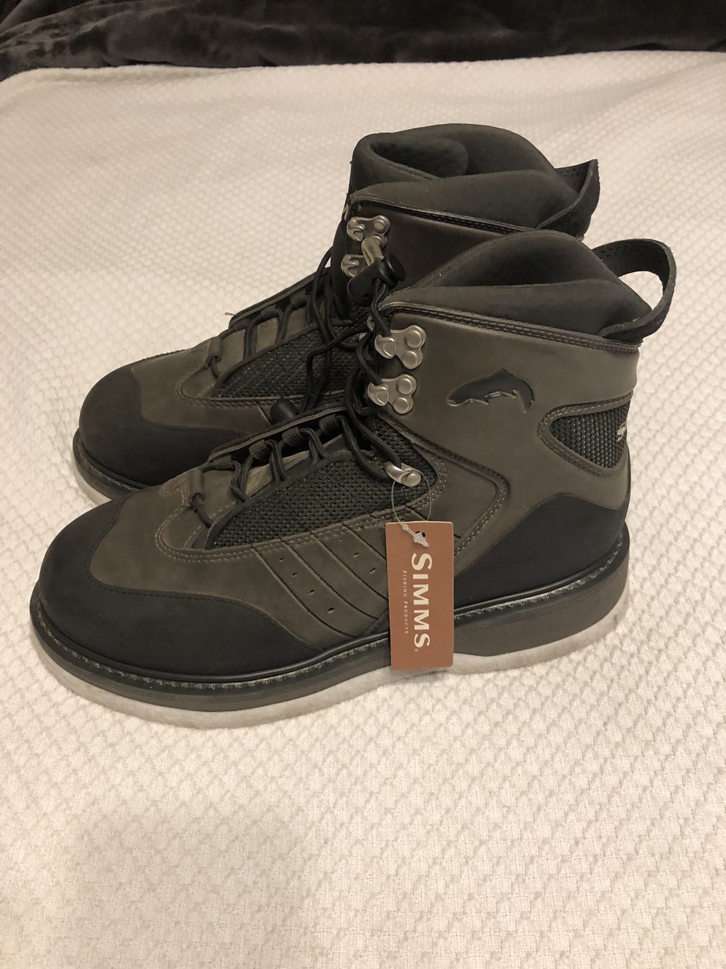 Brand New Simms G4 Pro Felt With Cleats Size 10 Men’s Wading Boots Paid $345